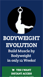 Mobile Screenshot of bodyweightevolution.com